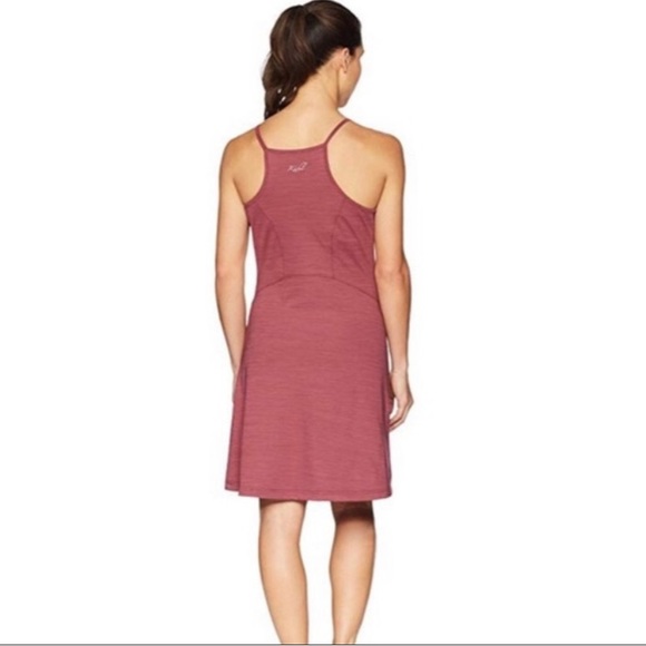 Kuhl Skulpt Dress Spaghetti strap Mauve rose Outdoor Hiking Dress Shelf Bra M - Picture 2 of 12